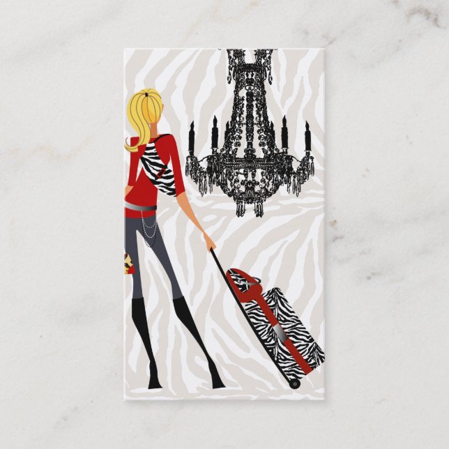 Moda de la tarjeta de presentación Bolso de la mal (Anverso)