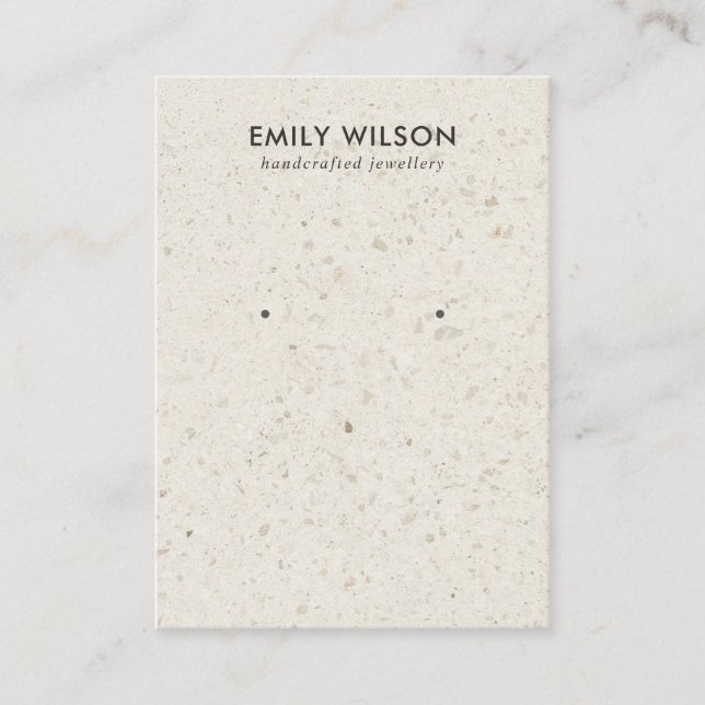 MODA DE LA TARJETA DE VISUALIZACIÓN DE BLANCO TERR (Anverso)