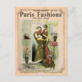 Moda de París 2- Postcard / Invitación / RSVP