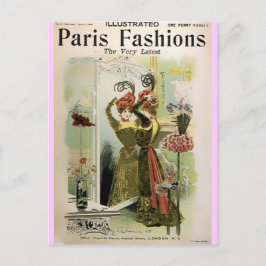Moda de París 2- Postcard / Invitación / RSVP #18