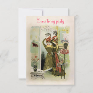 Moda de París ~ Invitaciones / RSVP #18