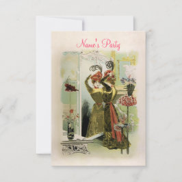 Moda de París ~ Invitaciones / RSVP #18