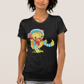 Moda de Pascua en camiseta negra