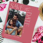 Moda de presupuesto Elegante Foto de menú Guardar<br><div class="desc">** EL PAPEL SATÍN ES PAPEL DELGADO. ACTUALIZAR EL PAPEL PARA UN PAPEL MÁS ESPESO. TIENE UNA OPCIÓN PARA ENVELOPES. *** Ahorra dinero en invitaciones con esta invitación más pequeña que tiene una opción para sobres. Prepárese para su boda con su Moda Stylish Mod Photo Save the Date Invitation. ¿Quieres...</div>