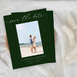 Moda de presupuesto Elegante Foto de menú Guardar<br><div class="desc">** EL PAPEL SATÍN ES PAPEL DELGADO. ACTUALIZAR EL PAPEL PARA UN PAPEL MÁS ESPESO. TIENE UNA OPCIÓN PARA ENVELOPES. *** Ahorra dinero en invitaciones con esta invitación más pequeña que tiene una opción para sobres. Prepárese a sus invitados para el boda asombroso con su Moda Stylish Mod Photo Save...</div>