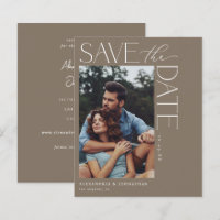 Moda de presupuesto Elegante Foto de menú Guardar 