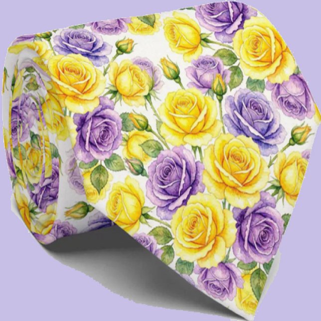 Moda de Primavera | Corbata Floral para Bodas y Ev (Subido por el creador)