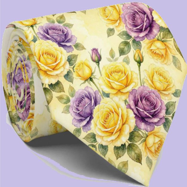 Moda de Primavera | Corbata Floral para Bodas y Ev (Subido por el creador)