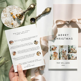 Moda de revisión Feliz Navidad Multifoto