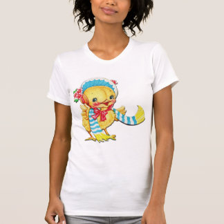 Moda de Semana Santa en camiseta blanca