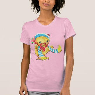 Moda de Semana Santa en camiseta rosa