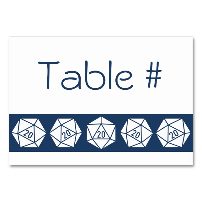 Moda de tableta en la tarjeta de mesa de la marina (Anverso)