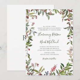 Moda de vacaciones Botánica | Invitación a la boda
