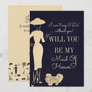 Moda De Vintage Serás Mi Tarjeta De Honor De La Mu
