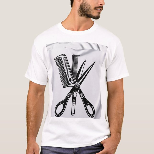 Moda del teto de la camiseta del hombre (Anverso)