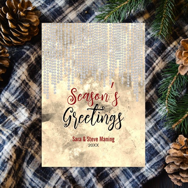 Moda diamante de imitación de oro gotea Navidades  (Subido por el creador)