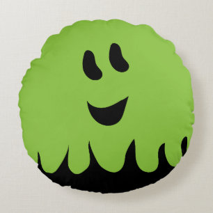 Moda dulce de boo fantasma de almohada verde