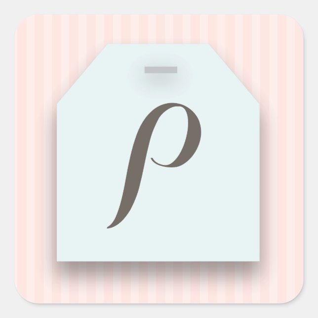 Moda dulce Teacup Teabag Fiesta Pegatina (Anverso)