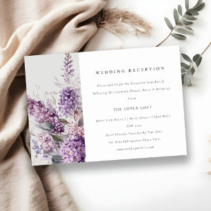 Moda Dusky Lilac Cottage Boda Floral Recepción