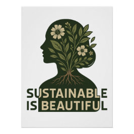 Moda Eco - Sustentable es un hermoso Poster brilla