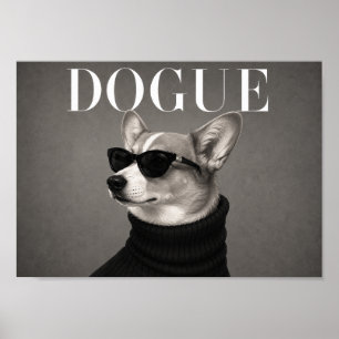 Moda Editorial Perro Arte Pembroke Welsh Corgi Pri