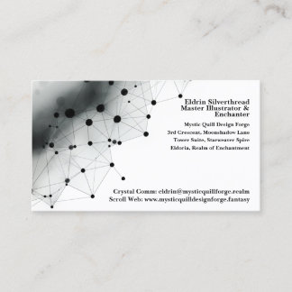 🌈 👩 ‍ 💼 "Moda Elegancia" Tarjeta de visita prof