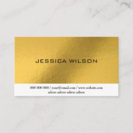 Moda elegante con tarjeta de visita para marcos do
