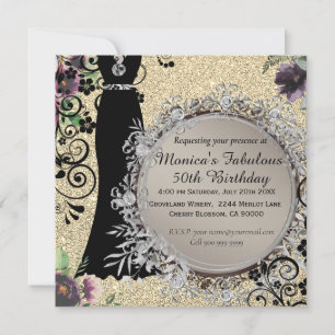 Moda Elegante Fabuloso cumpleaños número 50