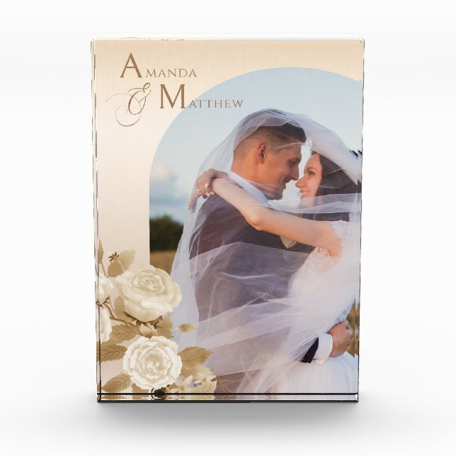 Moda elegante foto beige (Anverso)