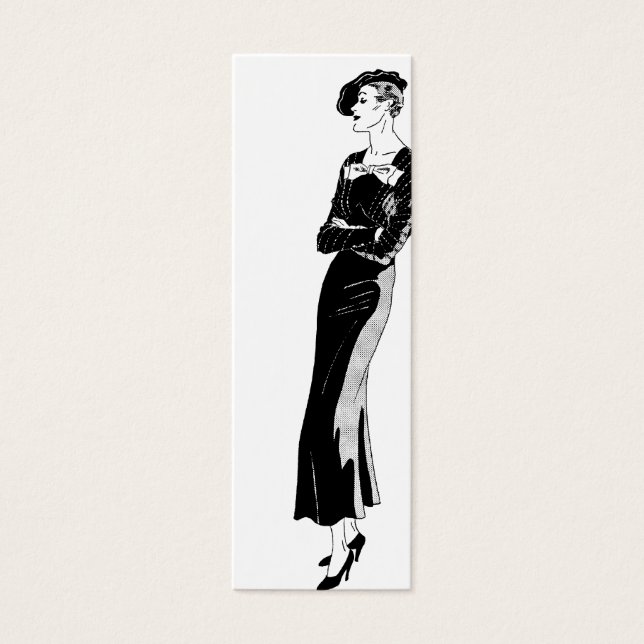 Moda en blanco y negro (Frente)