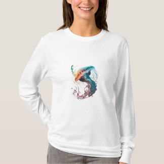 Moda, exposición artística y moderna de camisetas