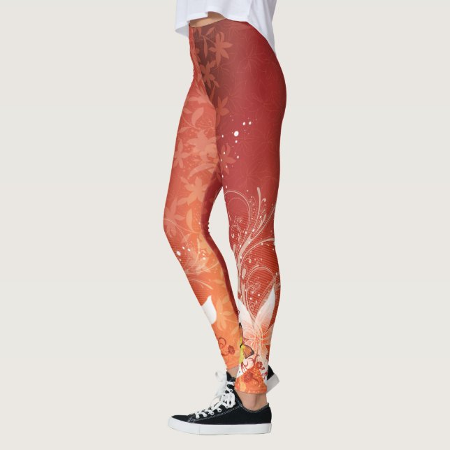 Moda floral 11 Opciones Leggings (Izquierda)