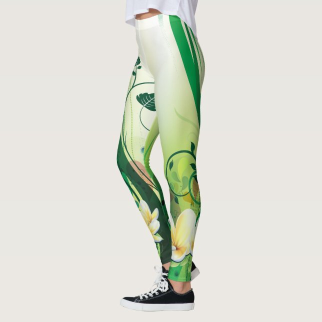 Moda floral 8 Leggings (Izquierda)