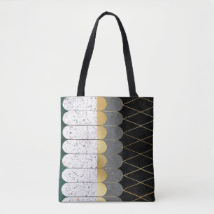 Moda geométrica moderna para la bolsa de tocador