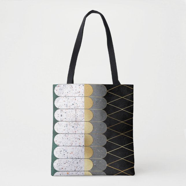Moda geométrica moderna para la bolsa de tocador (Anverso)