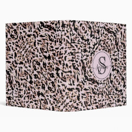 Moda Girly Rubor Pink Black Gold Leopard Print