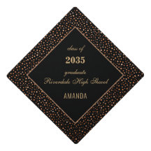 Moda Gold Confetti 20XX años de tipografía elegant