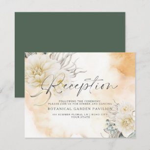 Moda Goldenrod Floral Watercolour Recepción