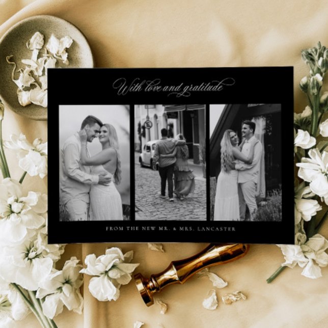 Moda Gracias Boda Tarjeta de Nota Personalizado de (Subido por el creador)