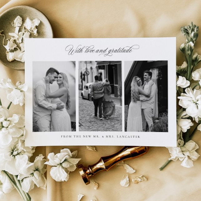 Moda Gracias Boda Tarjeta de Nota Personalizado de (Subido por el creador)