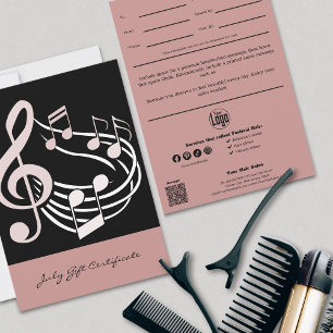 Moda Hairstylist Pink July Gift Certificate