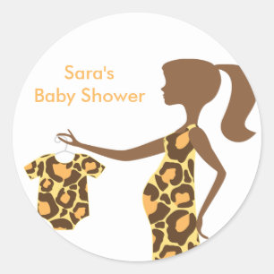 Moda Leopard Print Baby Pegatinas