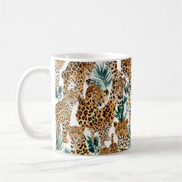 Moda Leopard Print Mug - Taza de impresión de anim