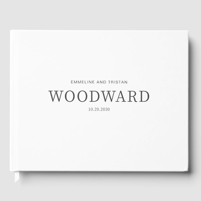 Moda Libro de Boda simple (Anverso)