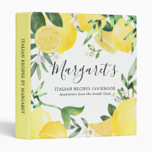 Moda Libro de cocina de recetas de verano de limón