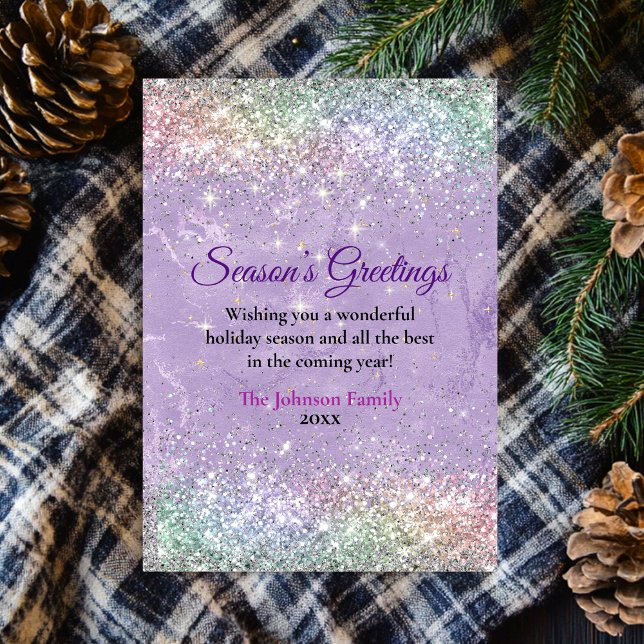 Moda lilac purpurinas Navidades  año nuevo (Subido por el creador)