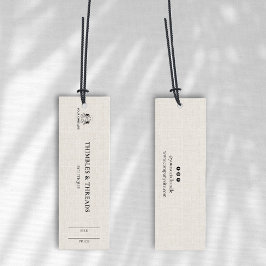 Moda Linen Business Logo Boutique Price Hang Tag
