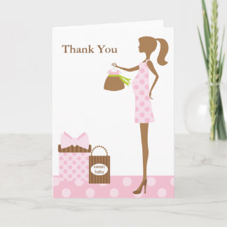 Moda Mamá Para Ser Tarjetas De Saludo De Baby Show