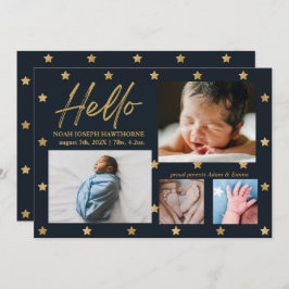 moda marina estrella de "Hola" 4 Invitación para b