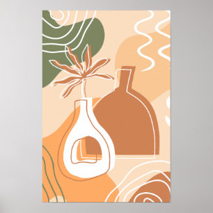Moda minimalista Boho Posters de arte de la bóveda